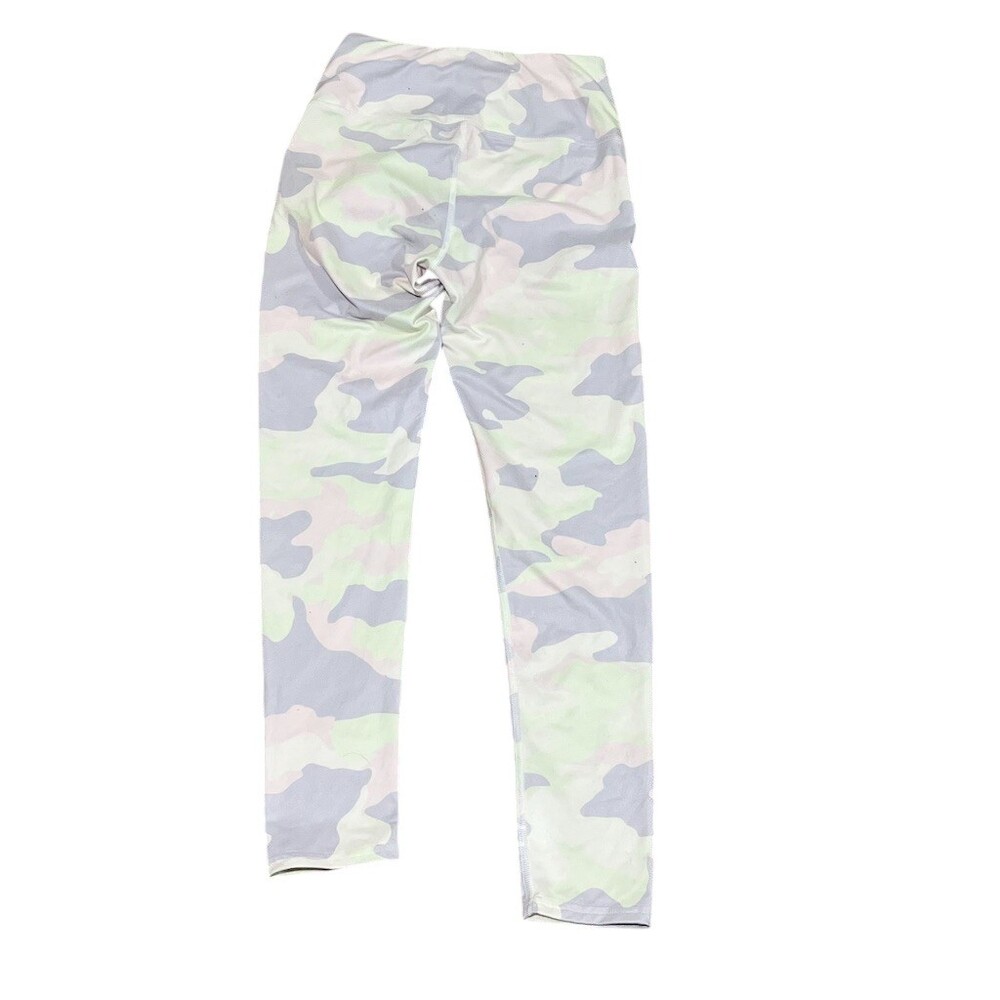 SO Leggings Womens XS Pastel Camo High Rise Stretch Yoga Athleisure Pants